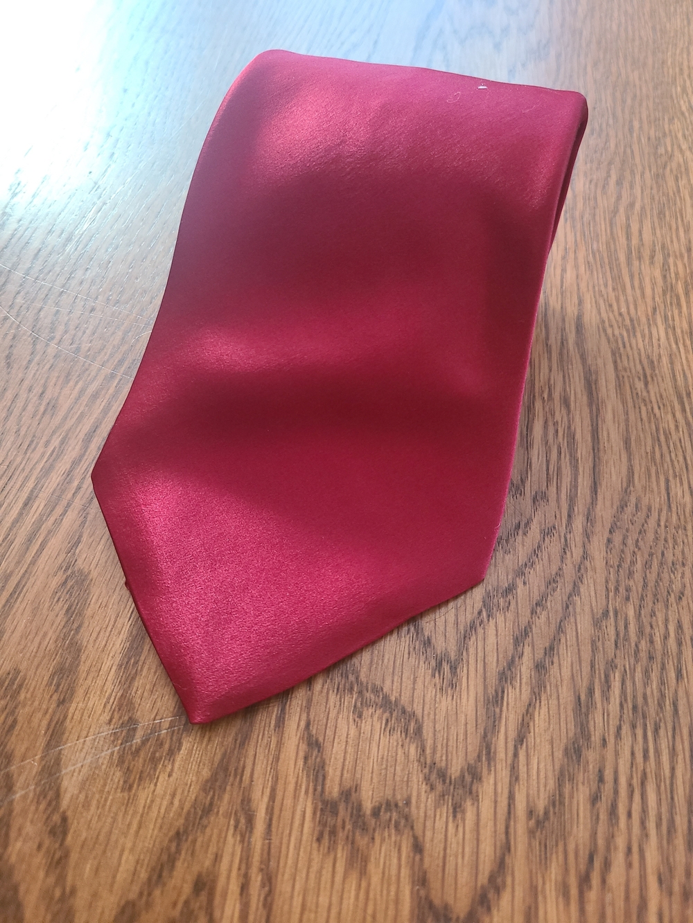 Stafford Red Satin Men's Tie